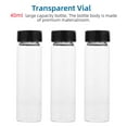thumbnail image 1 of WHAMVOX  12 Pcs Glass Sample Vial Simple Refillable Transparent Travel, 1 of 8