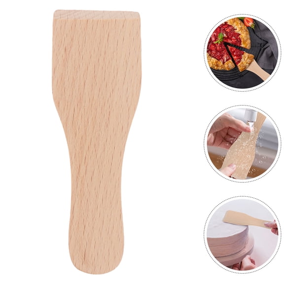 WHAMVOX  12 Pcs Jar Scraper Spatula Reusable Baking Scrapers Student