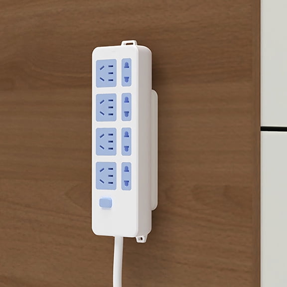 WHAMVOX 12 Pcs Organizer Wall Multi-functional Socket Holder Easy-to-install
