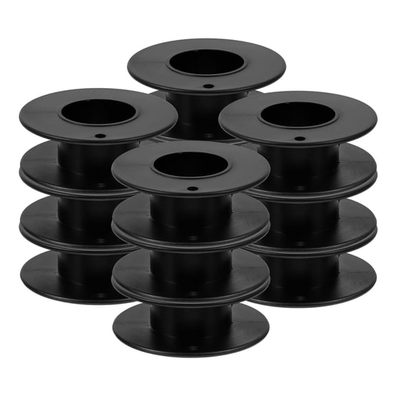 FESTFENDS 12-Pack Plastic Sewing Thread Spools for Embroidery Machines, and Practical Design
