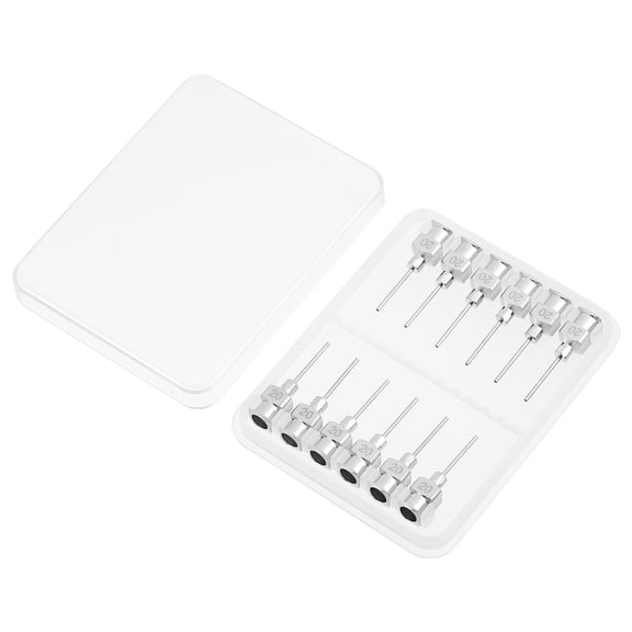 WHAMVOX 12-Piece Stainless Steel Needle Tips Set for Precision Use and Performance