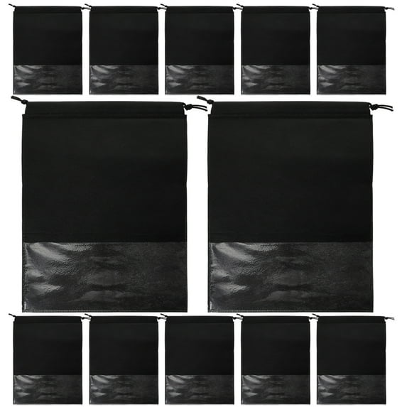 LITINKIMI Drawstring Bag Rectangular 12Pcs 17.3x12.6in