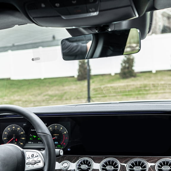 SKISUNO Car Windshield Sticker Transparent PET 12 Sheets for Drivers