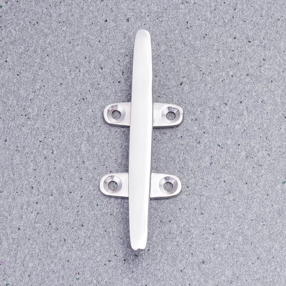 WHAMVOX  125 Mm Flat Sheep Horn Cable Tuck Marine Accessories for Boats Silver