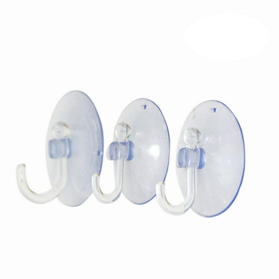 WHAMVOX 12 PCS Suction Cup Hook Multi-purpose Hook Seamless Hook
