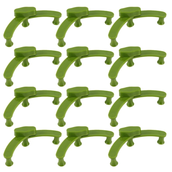ETHZZLE 12Pcs Garden Tree Bender Clips Adjustable Limb Spreaders for Controlling Plant Growth Direction