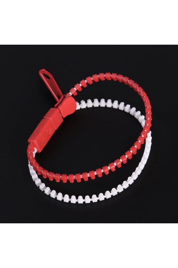 Teen Girls Zipper Bracelets Set, 12Pcs Trendy Party Accessories for Women and Teens