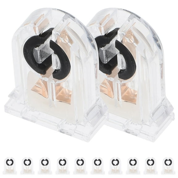 WHAMVOX 12Pcs Lamp Socket Replacement Light Sockets for Lamps with Sleek Design Rotatable Lamp Head 3.80X3.00X1.20in