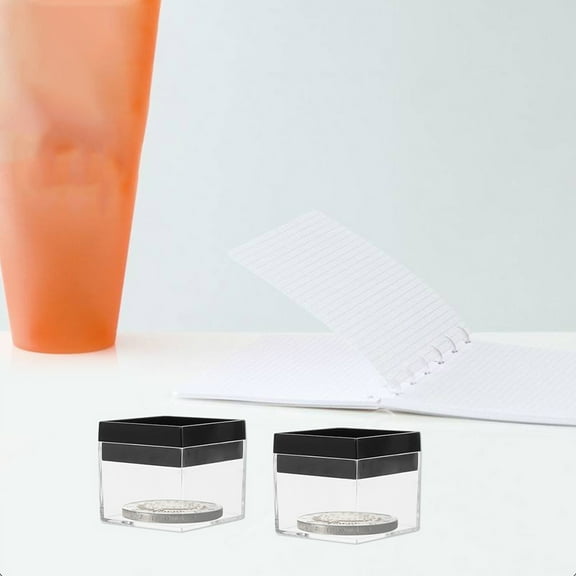 WHAMVOX 12Pcs Mineral Specimen Display Boxes Clear Specimen Sample Display Storage Box