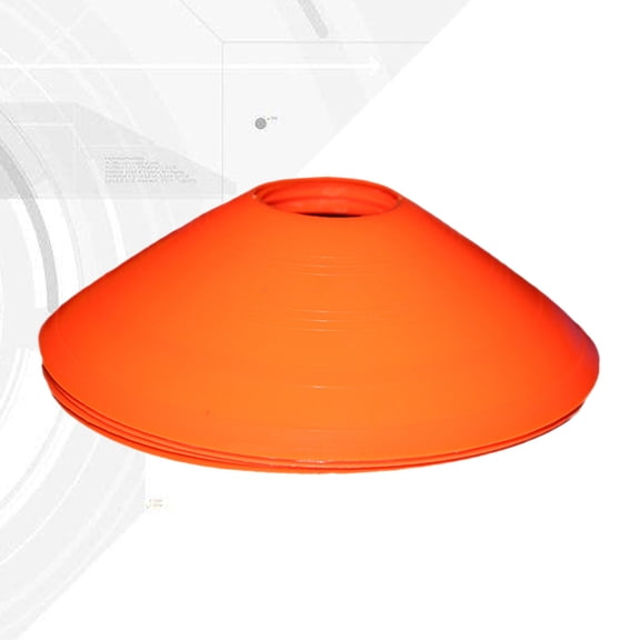 WHAMVOX 12Pcs Orange PP Cones for Sports Training Proper Size