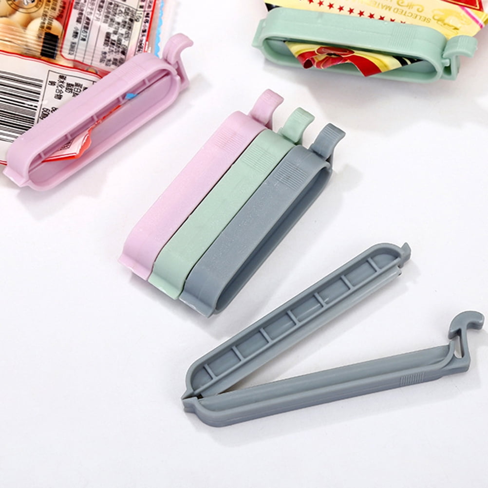 8pcs Stainless Steel Sealing Clips - Food Bag Clips, Chip Bag Sealer For Kitchen & Office