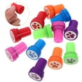 thumbnail image 1 of WHAMVOX 12pcs Cartoon Theme Stamp Paw Stamp Paw Print Stamps Plastic Dog Paw Stamps Stamps Party Favors For Kids Dog Stamp Fun Stamps Dog Paw Stamp, 1 of 8