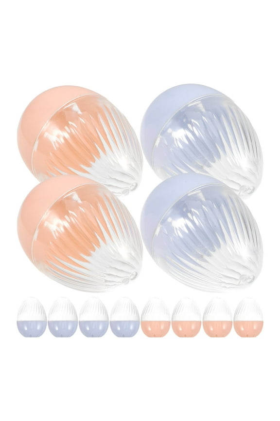 12pcs Clear Plastic Watch Display Box Single Watch Case Egg Shape Watch Storage Organizer Transparent Watch Holder Gift Box For Watches