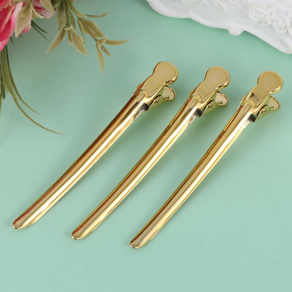 SEWCHICS Hairpins for Women Fastening Hair Travel Use 12Pcs Golden Stainless Steel