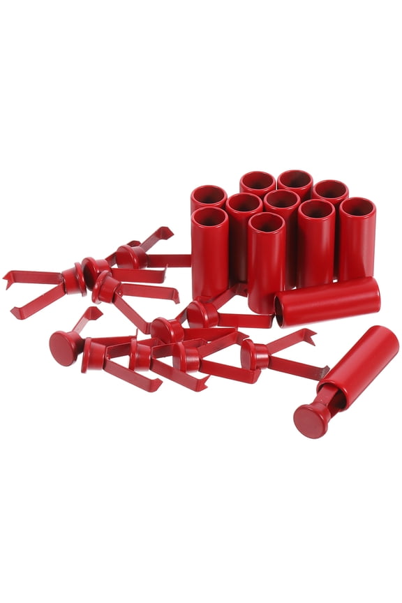 12pcs Hoodie Drawstring End Caps Hood Drawstring End Caps Cords End Replacement Tips