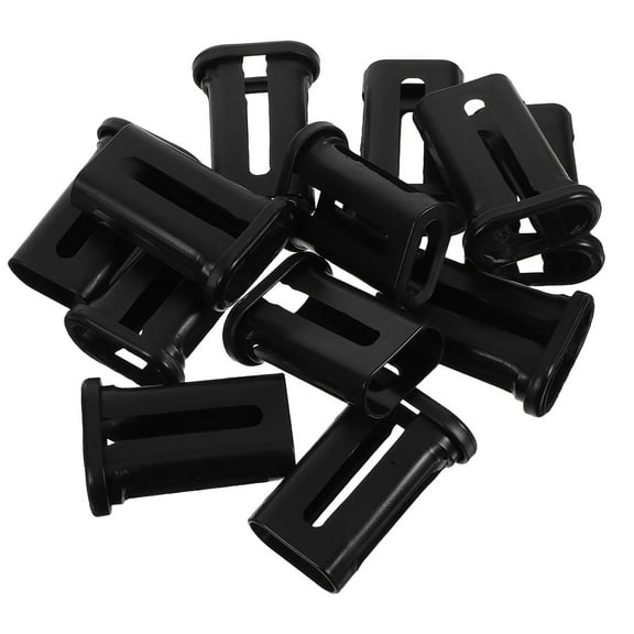 WHAMVOX 12pcs Plastic Chair Leg Floor Protectors Furniture Foot Covers Anti-Slip Chair Leg Caps Sturdy and Easy to Install Stool Bottom Floor Protectors for Home and Office Use