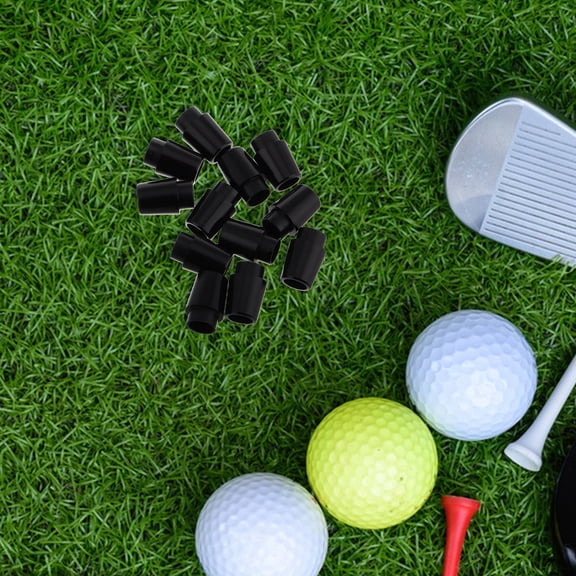 FESTFENDS Iron Rod Golf Ferrules Rubber 12Pcs 0.79X0.59X0.59in