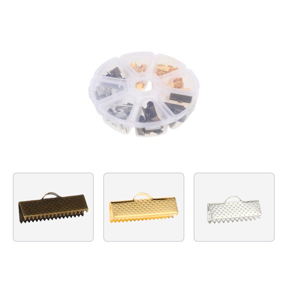 WHAMVOX 135 Pcs End Hanging Buckle Accessories Jewelry Making Supplies