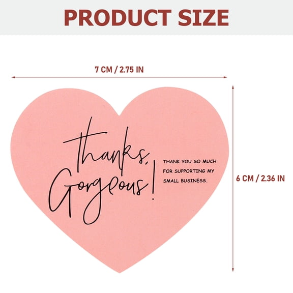 WHAMVOX 150 Pcs Wedding Card Thank You Close Friends Gift Cards Bridesmaid