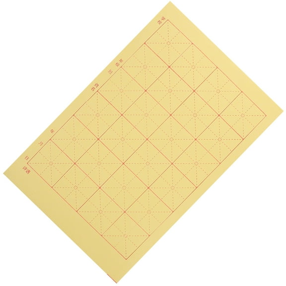 WHAMVOX 150 Sheets of Chinese Calligraphy Writing Grid Paper Traditional Xuan Paper