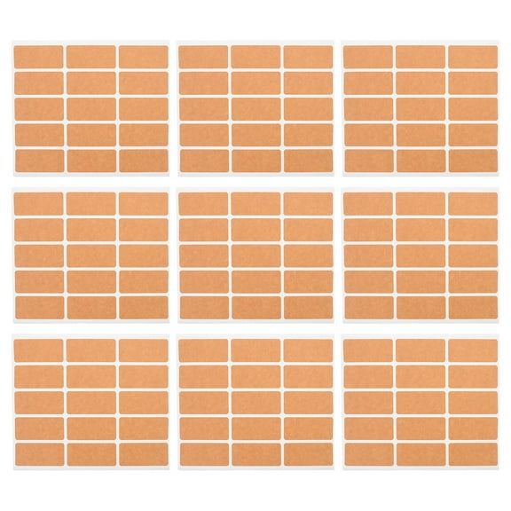 WHAMVOX 150pcs Blank Writable Sticker Sticky Classification Labels Items Tabs Name Tag Stickers