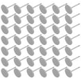 thumbnail image 1 of WHAMVOX 150pcs Upholstery Tacks 11mm×17mm Decorative Push Pins For Furniture Flat Head Thumb Tacks Heavy Duty Metal Tacks, 1 of 8