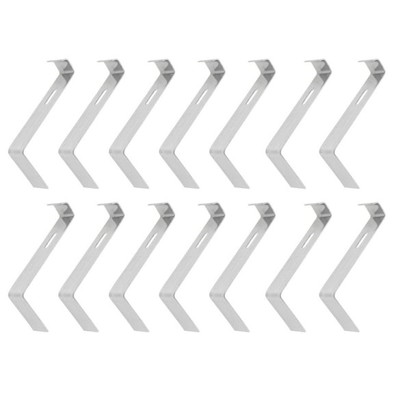 WHAMVOX 15Pcs Clips Heavy Duty Roofing Tile Hooks Tile Fixed Metal Clips Replacement Parts
