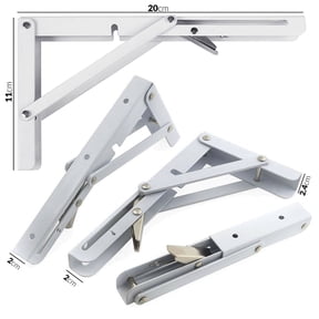 FESTFENDS wall bracket foldable brackets Steel 1Pack