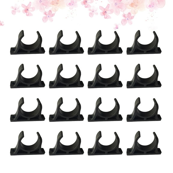WHAMVOX  16 PCS Paddle Holder Kayak Board Accessories Boat Oars Black
