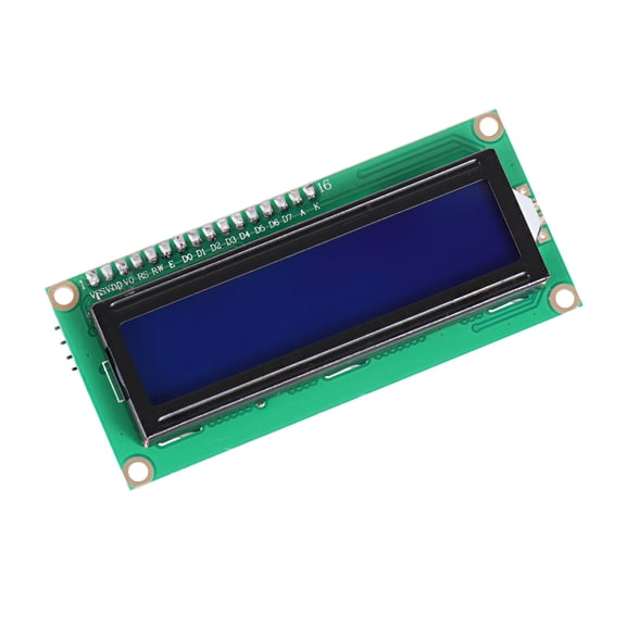 HEANUJJ Small Lcd Display 1602a Blue 1Pack