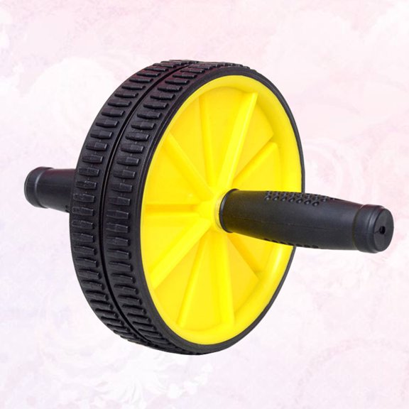 WHAMVOX  175 Mm Ab Wheel Posture Flex Roller Training Fitness Equipment Yellow