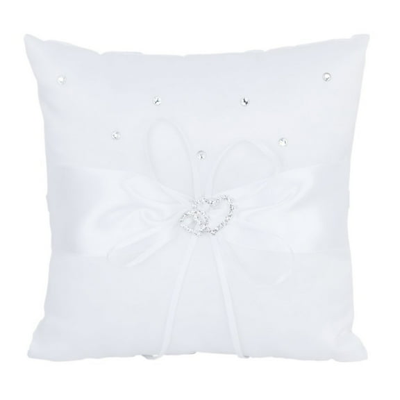WHAMVOX 18 *18cm Bearer Bride Ring Pillow Delicate Wedding Pillow Boy 18.00X18.00X6.00CM