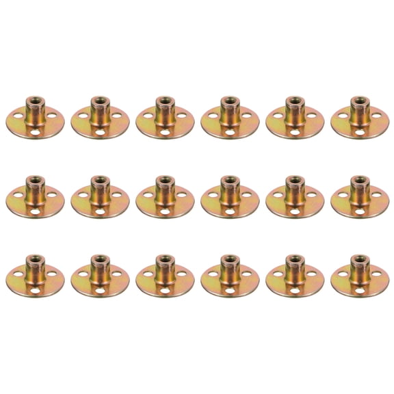 WHAMVOX 18 Pcs Key Furniture Screw Accessories Nuts Feet Installation