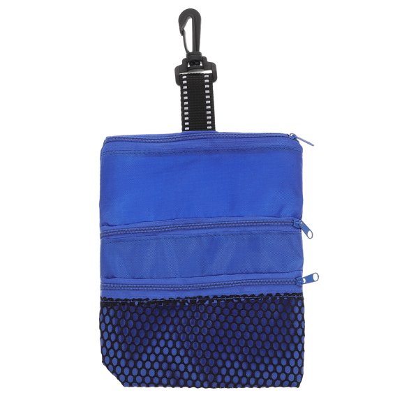 WHAMVOX Portable Golf Tee Storage Bag with Pouch Holder, 1PC Golf Accessories Carrying Case