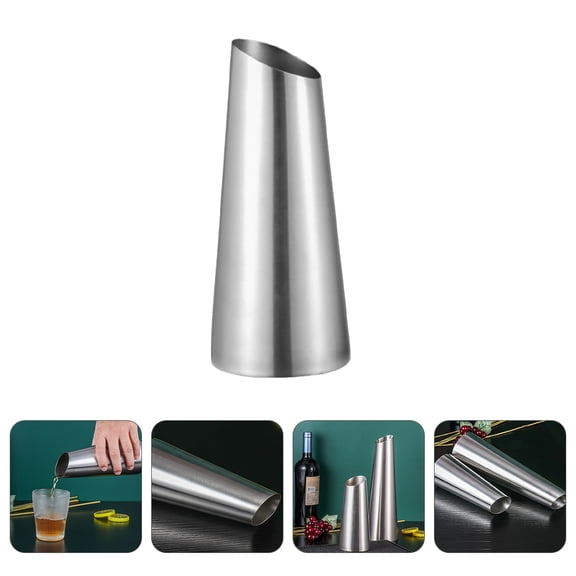 WHAMVOX 1PC Stainless Steel Wine Distributor Wine Kettle Brandy Dispenser