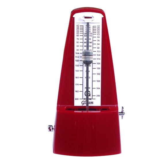WHAMVOX 1Pack Accurate Mechanical Metronome for Musicians and Students 8.1x4.6x4.3in