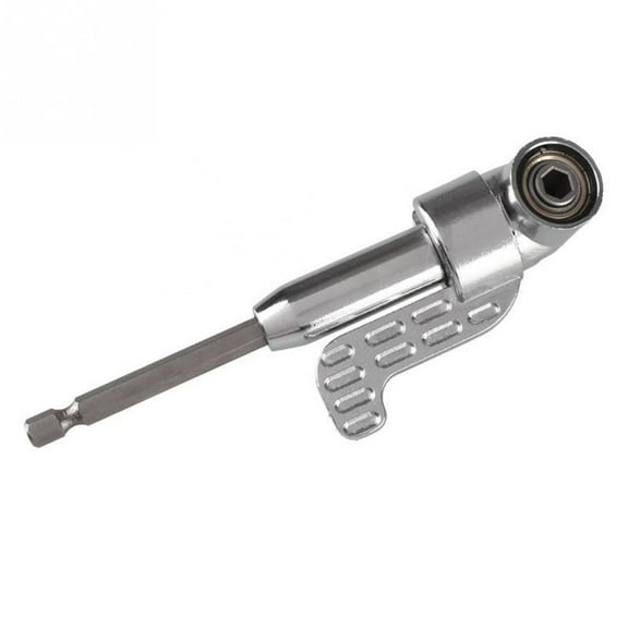 WHAMVOX 1Pack Angle Driver Adapter for Socket Wrench and Construction Silver