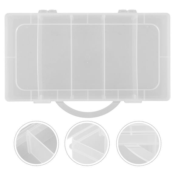 WHAMVOX 1Pack Clear Organizer For Screw And Tool Management