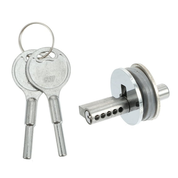 WHAMVOX 1Pack Door Lock with Keys Zinc Alloy for Household Users 3.5X2.5X2.5In