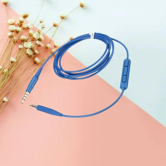 WHAMVOX 1Pack Extension Cord for Headphones TPE for Phone Calls 140*0.5*0.5cm