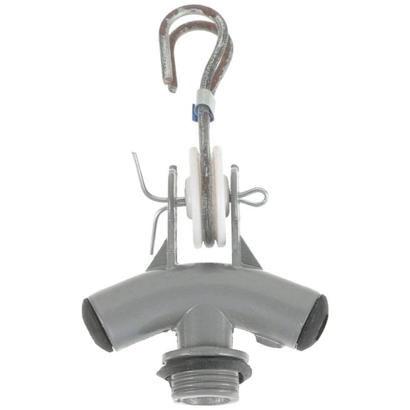 WHAMVOX 1Pack Lamp Holder with Wind and Rain Resistance Zinc Alloy Industrial 4.3x2.4x1.2in
