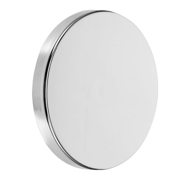 WHAMVOX 1Pack Metal Mannequin Head Holder Silver Cap Shape For Stable Display And Product Photography