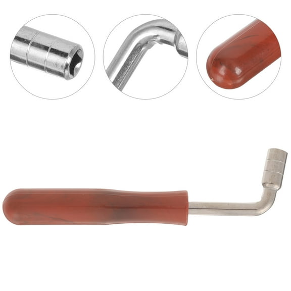 WHAMVOX 1Pack Metal Tuning Tool for Dulcimer String Adjustment Accessory