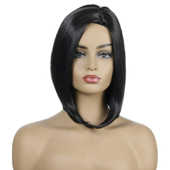 WHAMVOX 1Pack Short Wigs For Black Women  Masquerade Parties