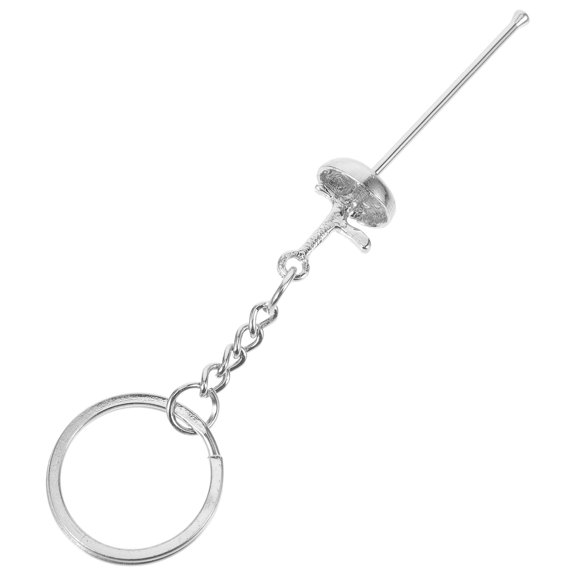 WHAMVOX Fencing Keychain Pendant for Bag Accessory, 1 Pack, 11x2.7 Inch Stylish Design