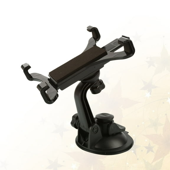 WHAMVOX 1Pc Car Tablet PC Bracket Navigator Holder 360 Rotating Tablet Stand Car Accessories Black