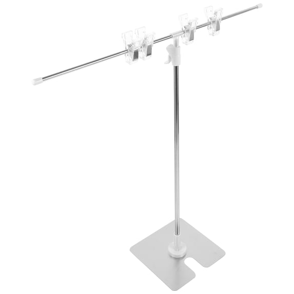WHAMVOX 1Pcs Adjustable Poster Stand Stainless Steel Sign Holder For Business Owners Tabletop