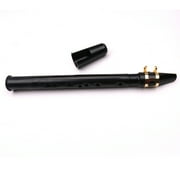 WHAMVOX Little Saxophone 8-Hole Black Plastic for Home Music Creation
