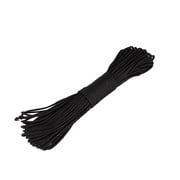 WHAMVOX Camping Rope Core Paracord Black Polypropylene Polyester Dependable Long Life