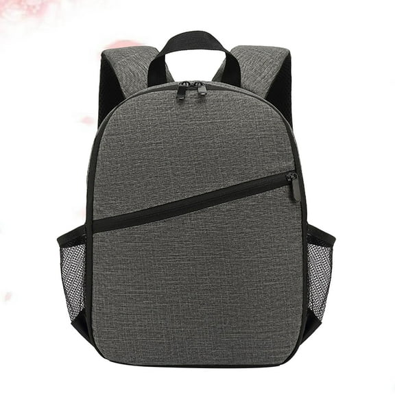 WHAMVOX 1Pcs Lightweight Waterproof Nylon Camera Backpack for Outdoor Activities 10.4*13in